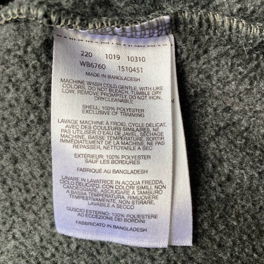 Columbia Charcoal Boys Fleece Jacket Size M 10-12 - Picture 6 of 7